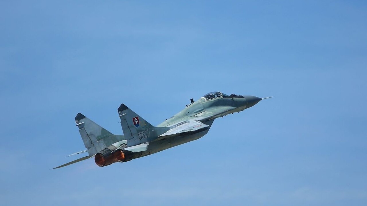 stíhačka MiG-29 armáda ilu (TASR/Branislav Račko)